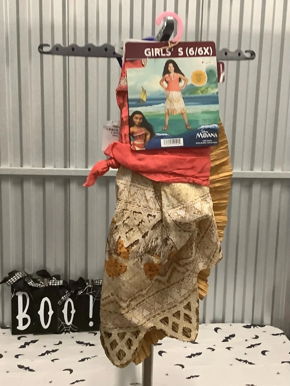 Girls Disney Moana Tan Island Halloween costume - Size S (6/6X)